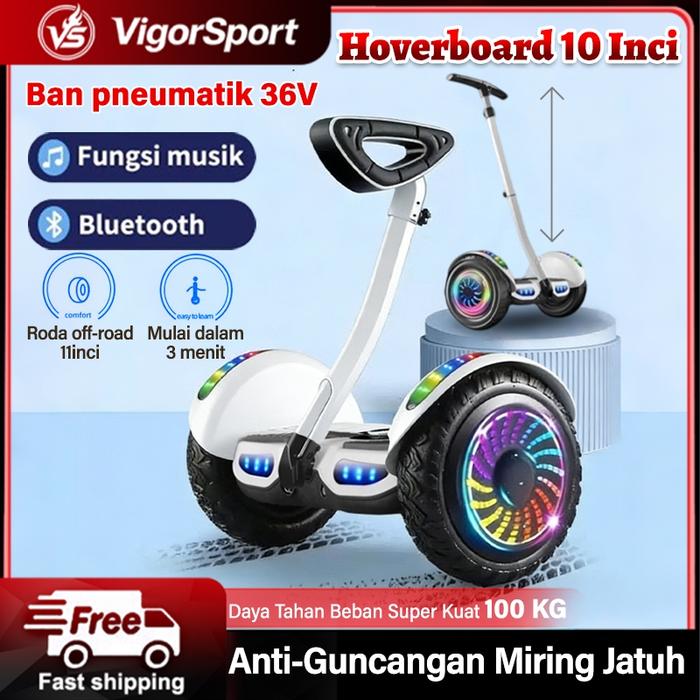PROMO !!! Segway 10 Inch - Hoverboard Smart Balance Wheel with Bluetooth Speaker Scooter Electric