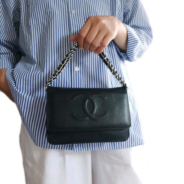 CHANEL WALLET ON CHAIN PRELOVED