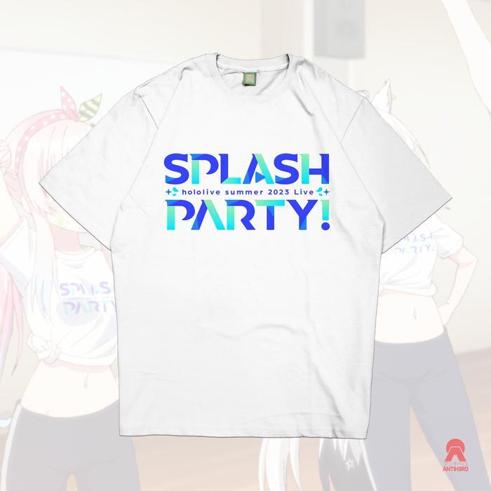 Splash Party Hololive Summer 2023 Holo JP Holo EN Holo ID Kaos T-Shirt