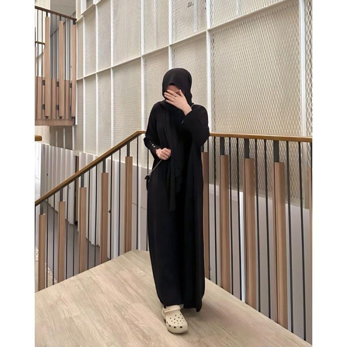 BATWING DRESS GONEGANI GONE GANI | BUSUI BATWING DRESS GONEGANI - Black, Busui