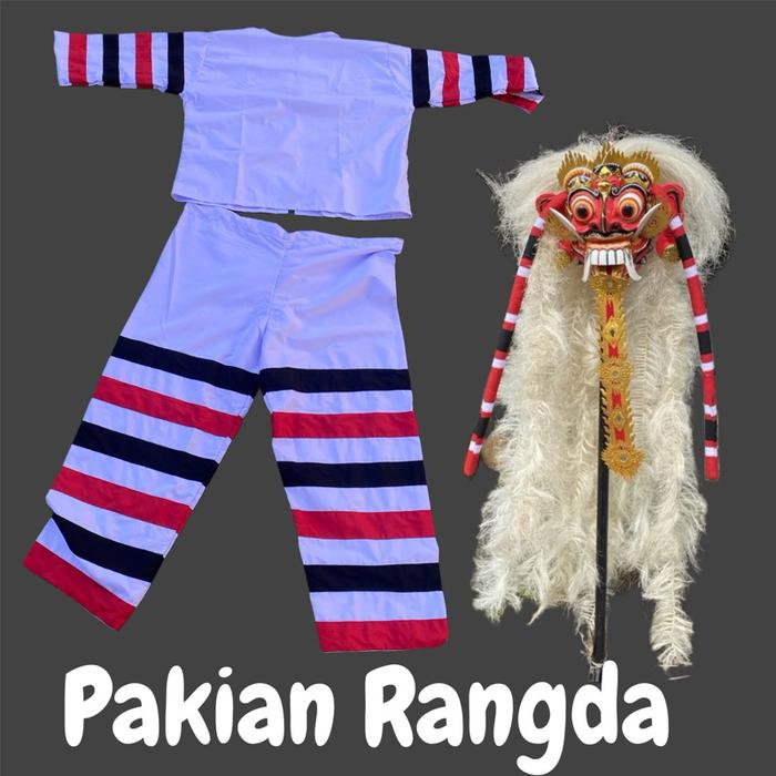 Promo! Pakaian Rangda Bali - Kostum Rangda Bali - Kostum Rangda Bali 1 set - Baju Rangda Bali - Kost