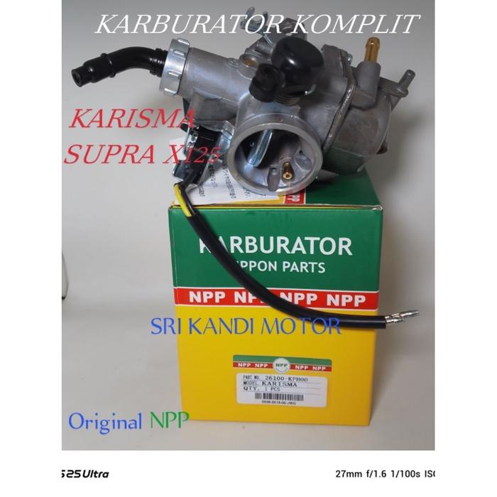Karburator Carburator Karisma Supra X125 Original NPP