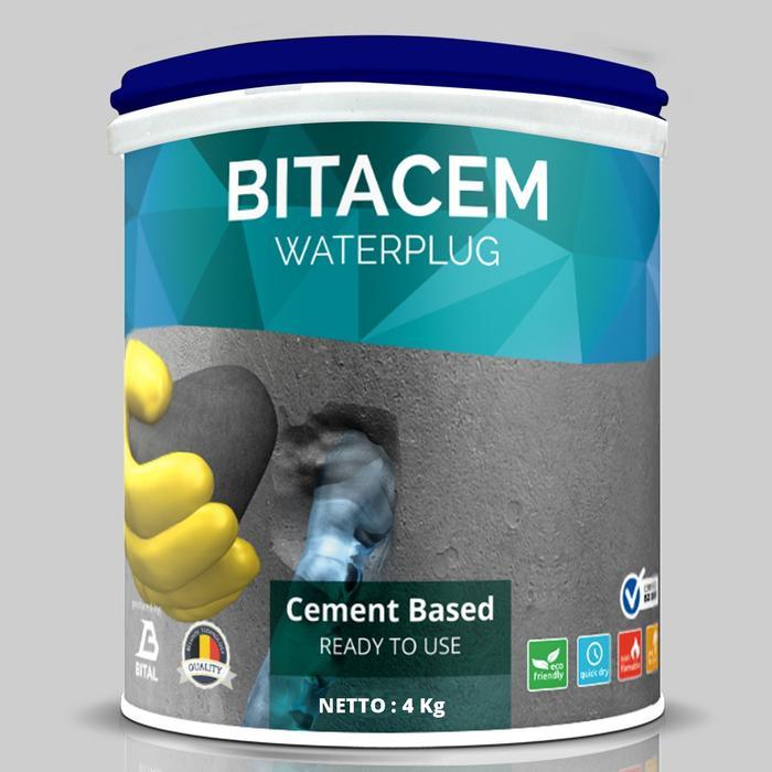 Bitacem waterplug 4kg - penyumbat kebocoran