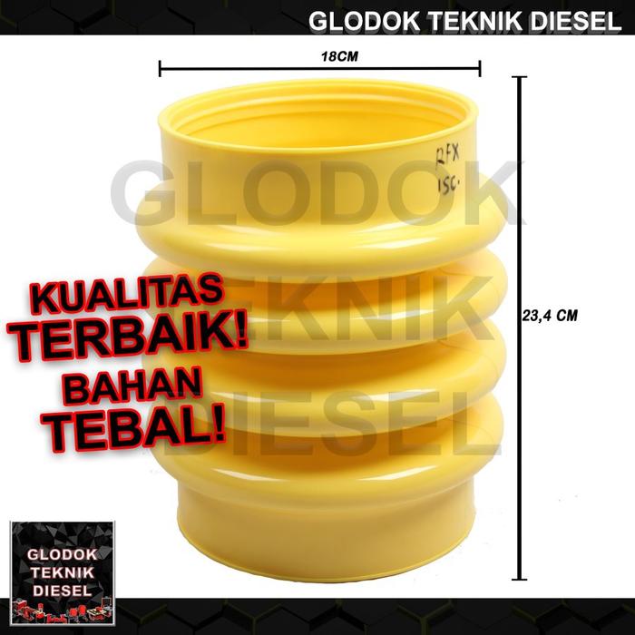 KARET SPIRAL BELLOW STAMPER KUDA / BELLOW KARET TAMPING RAMMER STAMPER KUDA