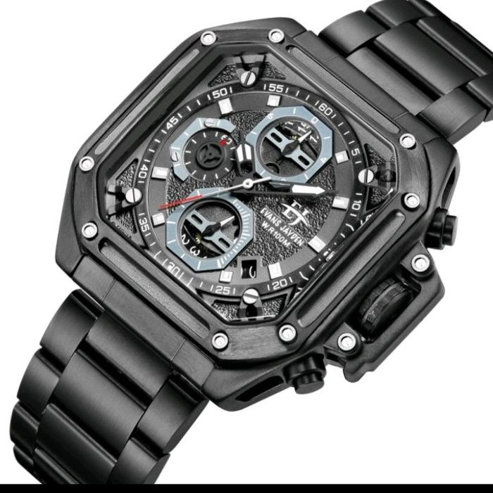 EVANS JAYDEN 9558 RANTAI JAM TANGAN CHRONOGRAPH