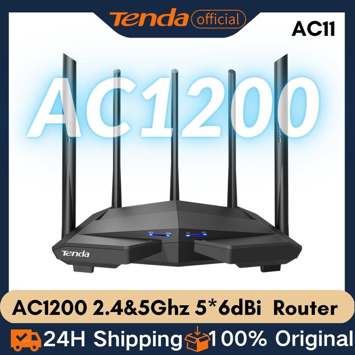 Tenda AC11 AC1200 WIFI Router Gigabit Wireless Router 2.4G 5GHz Dual