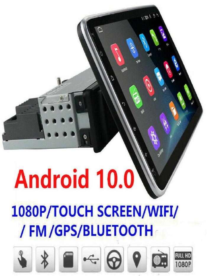 1Din Android 10.1Inch Car Multimedia Video Player Universal Car
