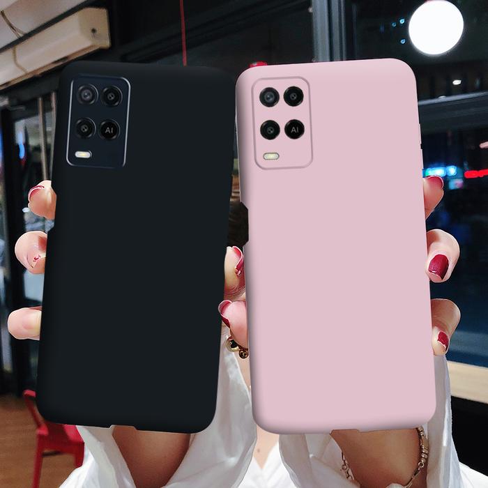 For Oppo A54 A74 A94 Case Cute Candy Soft Silicone Back Cover For
