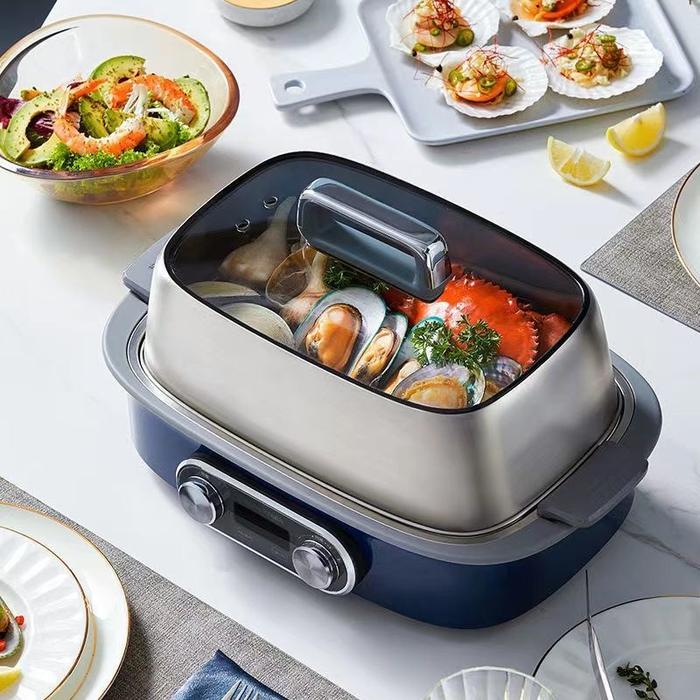 MR1168 Penguap Listrik Penguap Kapasitas Besar 220V Panci Uap Panas
