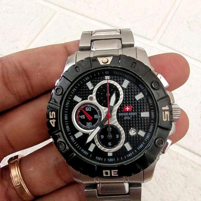 swiss army dhc + quartz chronograph