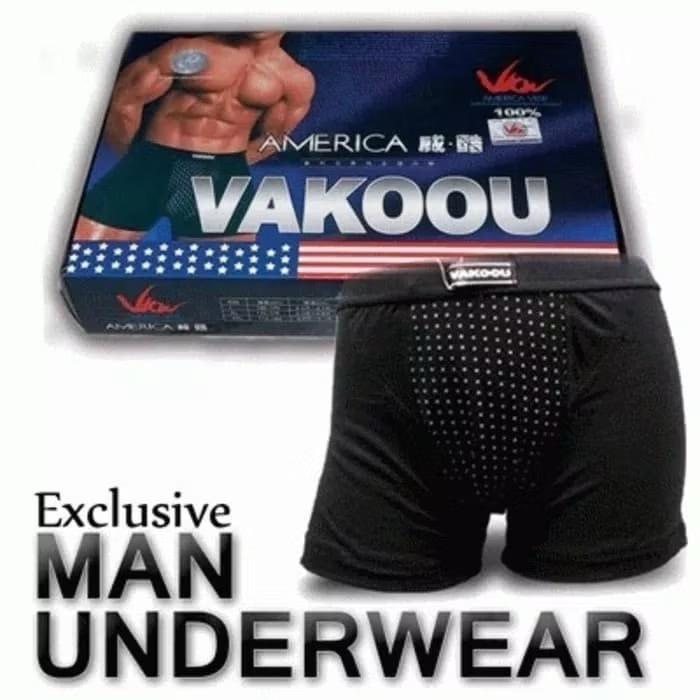 CELANA DALAM VAKOOU￼CELANA VAKOOU ORIGINAL CELANA DALAM KESEHATAN PRIA VAKOOU ASLI Dewasa Boxer Shor