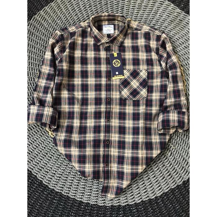 Twenty Six Kemeja Flanel unisex Flanel Pria Flanel Wanita Kemeja Gratis Ongkir Kemeja kasual Kemeja