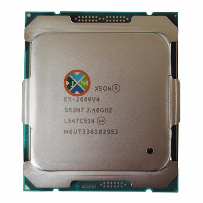 Used E5 2680V4 CPU Processor Xeon E5-2680V4 CPU 2.40GHz 14-Core 35M