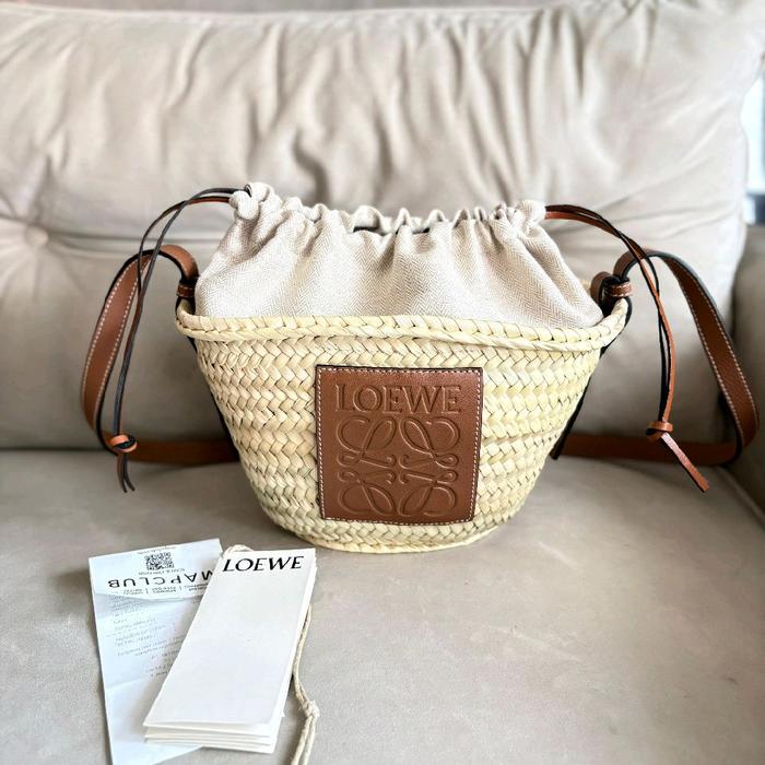 Loewe Basket Sling Rattan Bag (New)