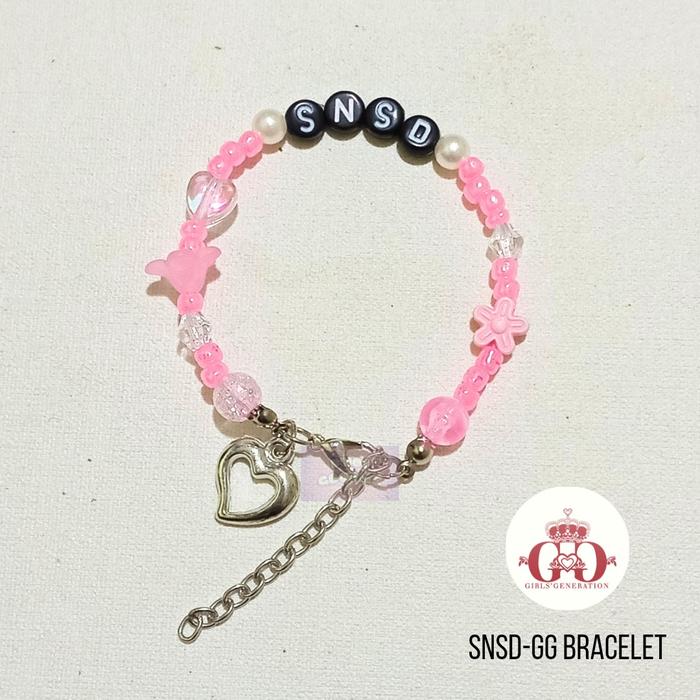 SNSD GIRLS GENERATION BRACELET - Gelang Friendship Nama Member SNSD GG