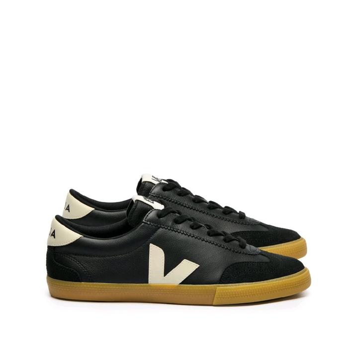 Veja Sneakers Volley Leather Black Pierre Women's Shoes Original