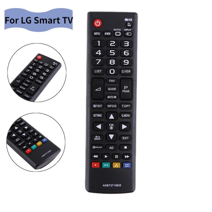 TV Remote Control Replace for LG AKB73715603 42PN450B 47lN5400