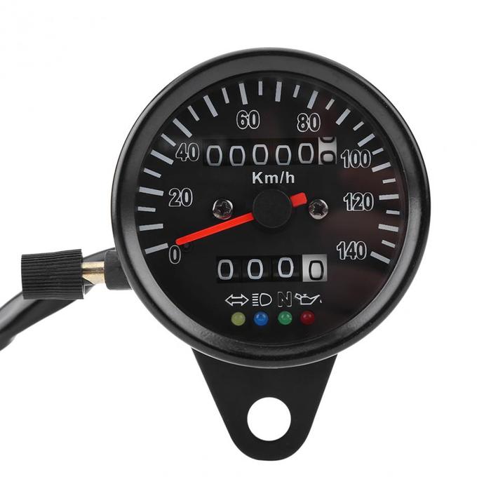 60mm Motorcycle Speedometer Motor Odometer Speedometer Tachometer