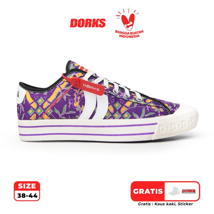 Dorks - Wangsa x Batik Tangerang Sepatu Sneakers Casual Pria Wanita