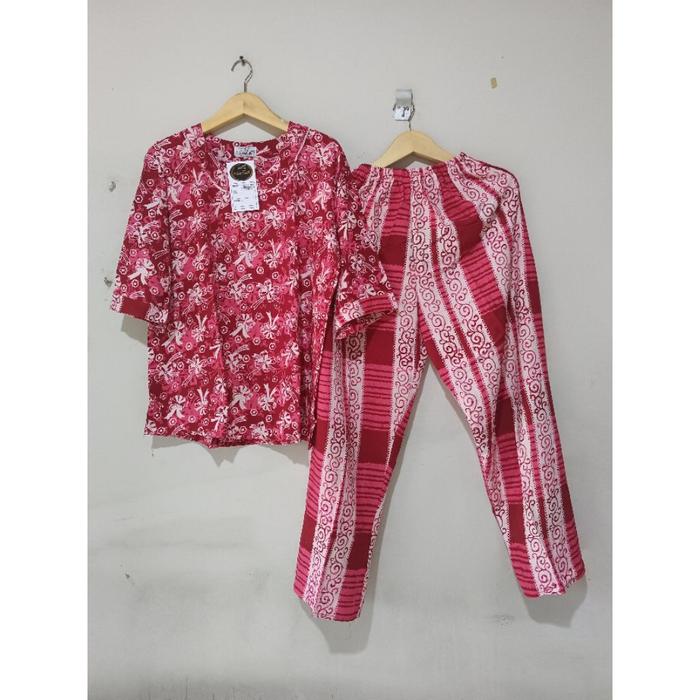 SETELAN BATIK LUZA DEWASA / ONE SET DEWASA BATIK LUZA / SETCEL SPK DEWASA BD by BATIK LUZA / BATIK