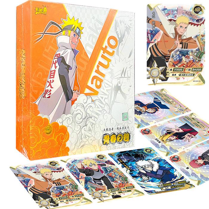 New Kayou Naruto Cards Scroll of Youth Gift Box CR Naruto Kakashi SP