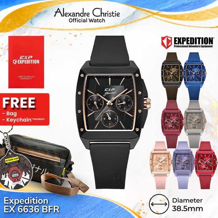Expedition Wanita EX 6636 BFR E 6636 6636 EX6636BFR Rubber