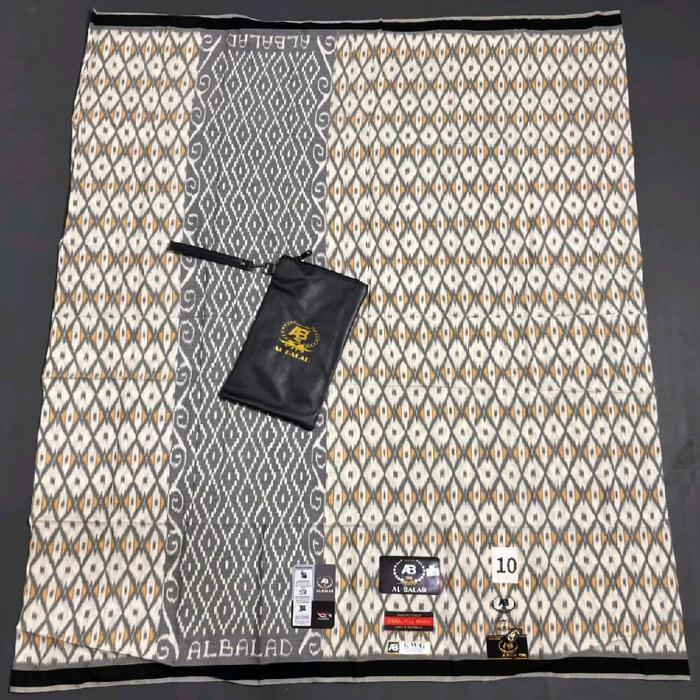 Terlaris Sarung ALBALAD KWG, KGN Kawung 100% Mesres Jahit Tengah Kemasan Dompet Best seller