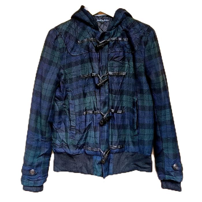 Jaket in the attic duffle coat tartan ifsixwasnine japanese brand vintage