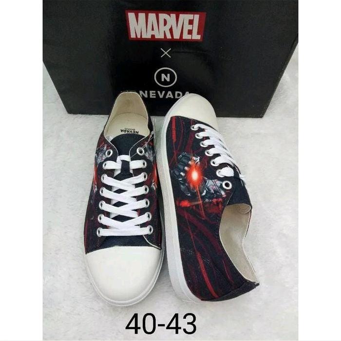 Sepatu pria nevada x marvel original matahari