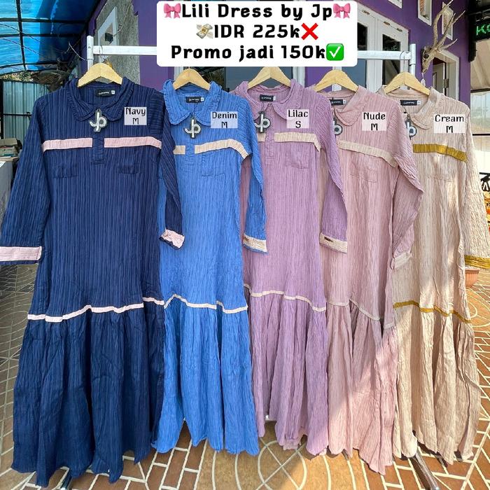 PROMO LILI dress by Jp//Gamis wanita by Journey