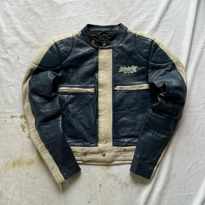 Jaket kulit model trucker