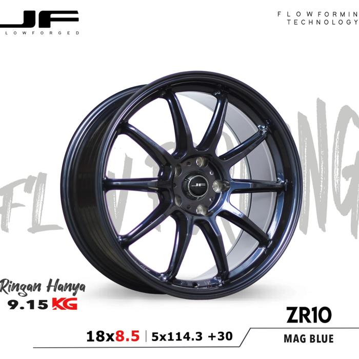 ZR10 FF MAG BLUE ET 30 VELG JF LUXURY R18
