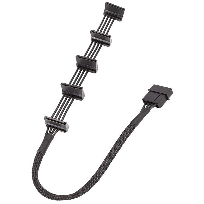 High Quality 1 Pcs Practical Durable PC Server 4 pins IDE Molex 1 to