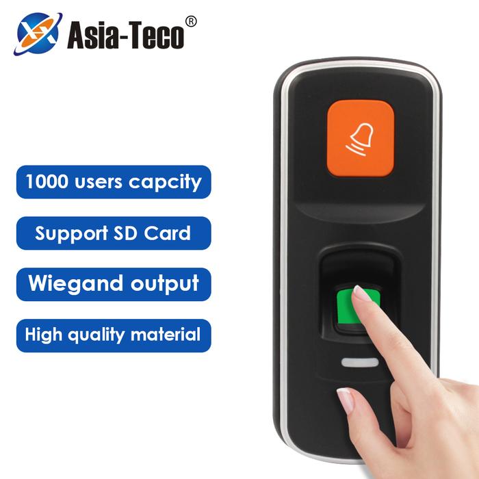 RFID 125KHz Access Control Reader Fingerprint Biometric System