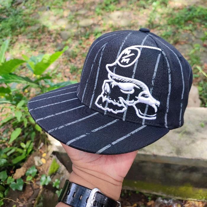 Metal Mulisha Fitted Hat Original Topi Logo Bordir