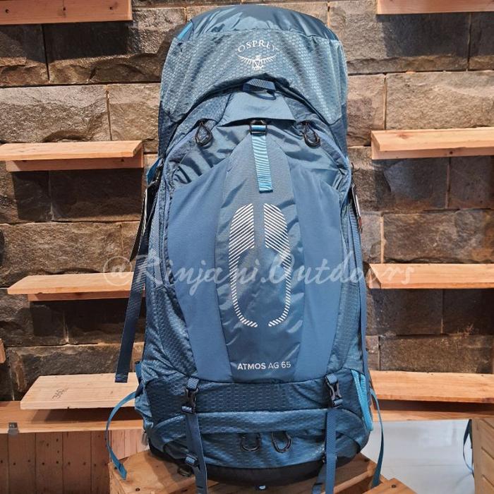ASLI TAS CARRIER OSPREY ATMOS AG 65L S22 GARANSI RESMI TAS GUNUNG OSPREY ATMOS ANTI GRAVITY SEASON 2