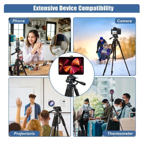 SMARTCOM ~ T180 Premium Tripod For Camera DSLR Mirrorless Lighting HP 180cm KOKOH