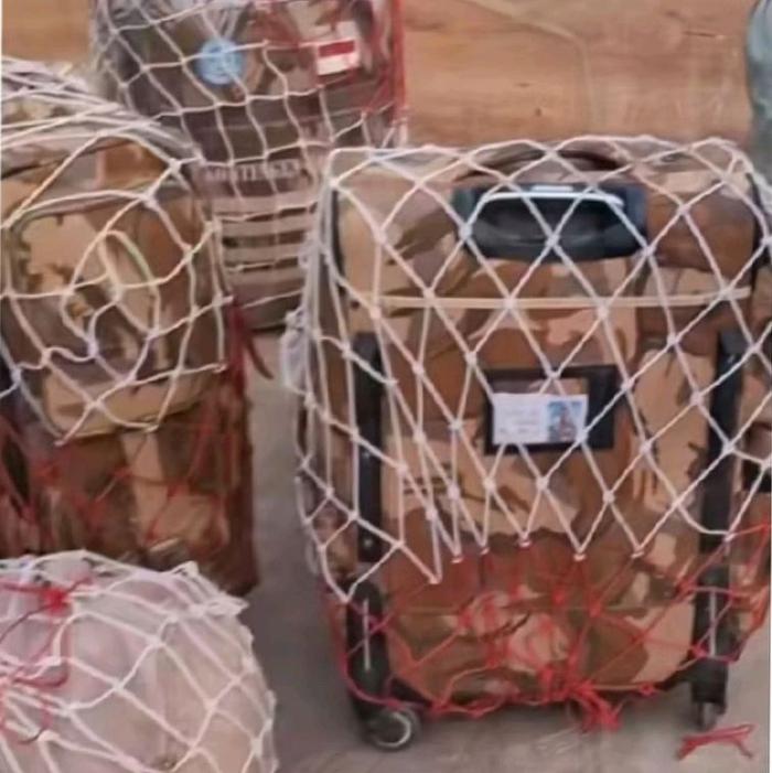 Tali Koper tambang Rajut merah putih