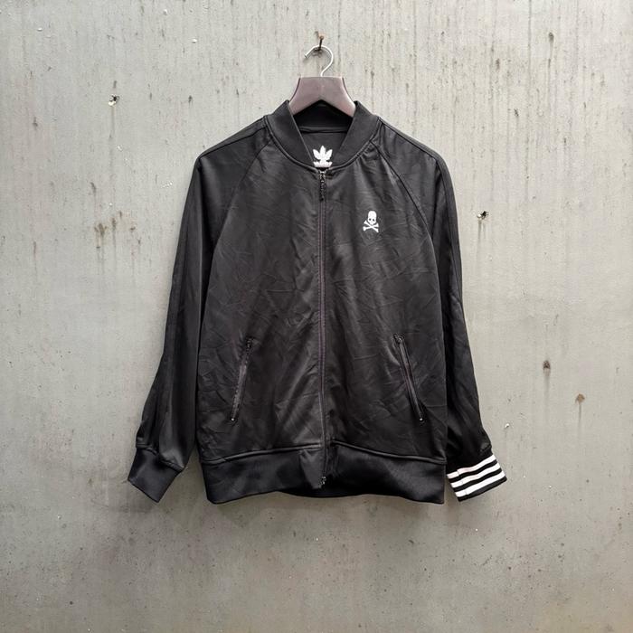 Adidas X Mastermind Tracktop Pria Hoodie Monkey Jacket XLP 75L 61 Kondisi Minus Kancing 1 Patah