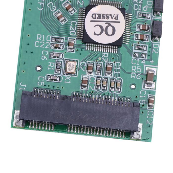 1 قطعة Mini SATA mSATA PCI-E IPOD SSD الى 40pin 1.8 بوصة ZIF CE بطاقة