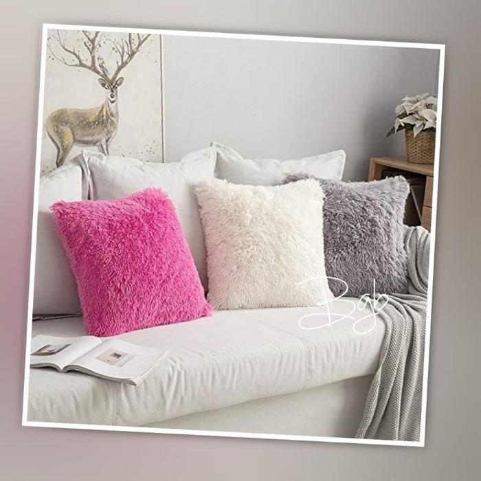 BGB BANTAL BULU PREMIUM 40cm RASFUR KARINDO LEMBUT