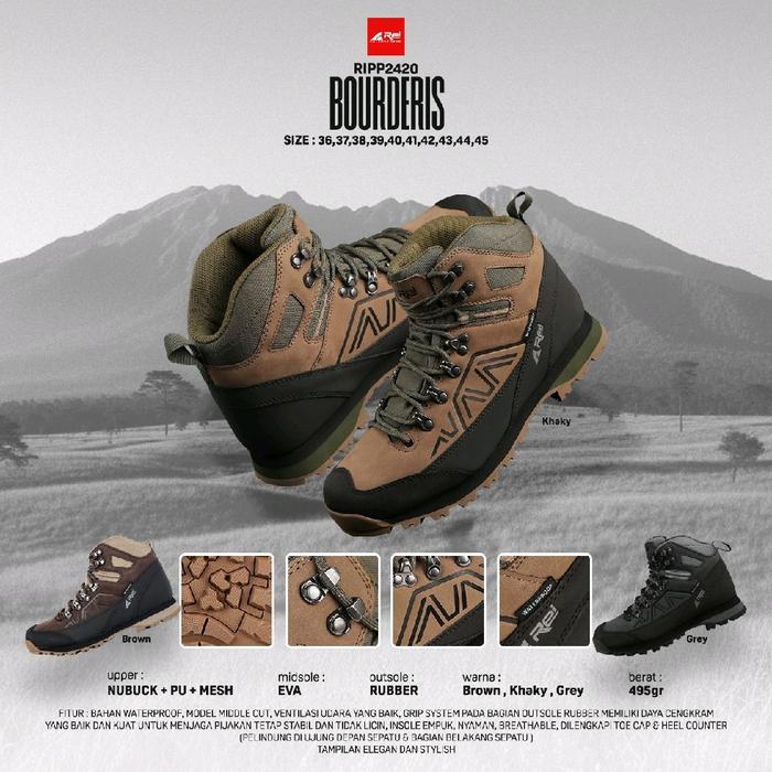 SEPATU AREI TERBARU BOURDERIS AREI OUTDOOR