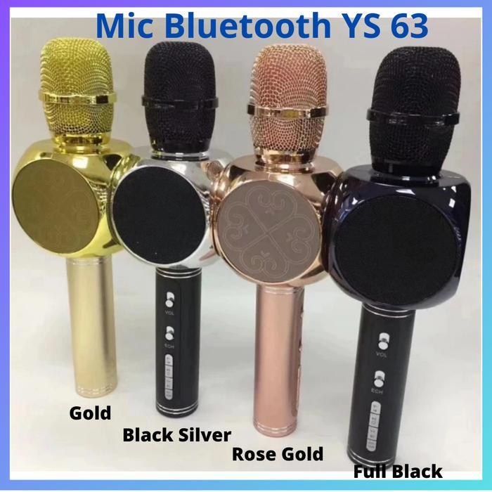 Mic Karaoke Bluetooth Speaker YS63/MICROPHONE BLUETOOTH ORIGINAL 100%