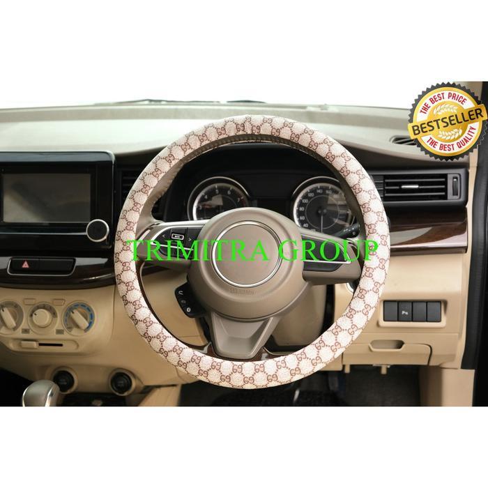 Cover Stir Sarung Stir Penutup Stir Mobil Avanza Motif Batik GG