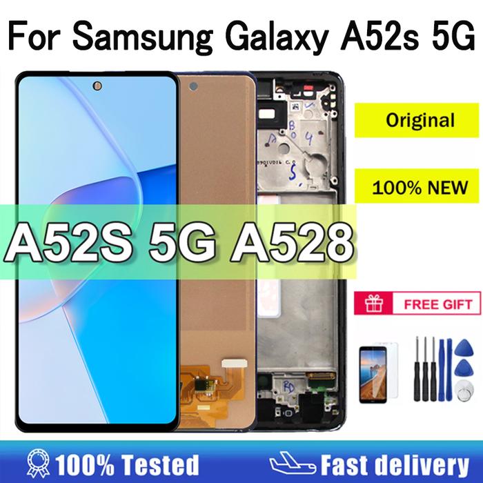 6.5" Original AMOLED Display For Samsung Galaxy A52s 5G LCD Display
