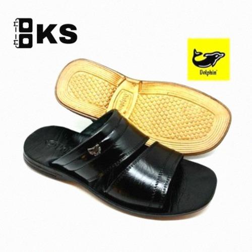 DOLPHIN Sandal Kulit Asli Original 100% Pria Dewasa/Sendal Kulit Asli DOLPHIN | Kekinian