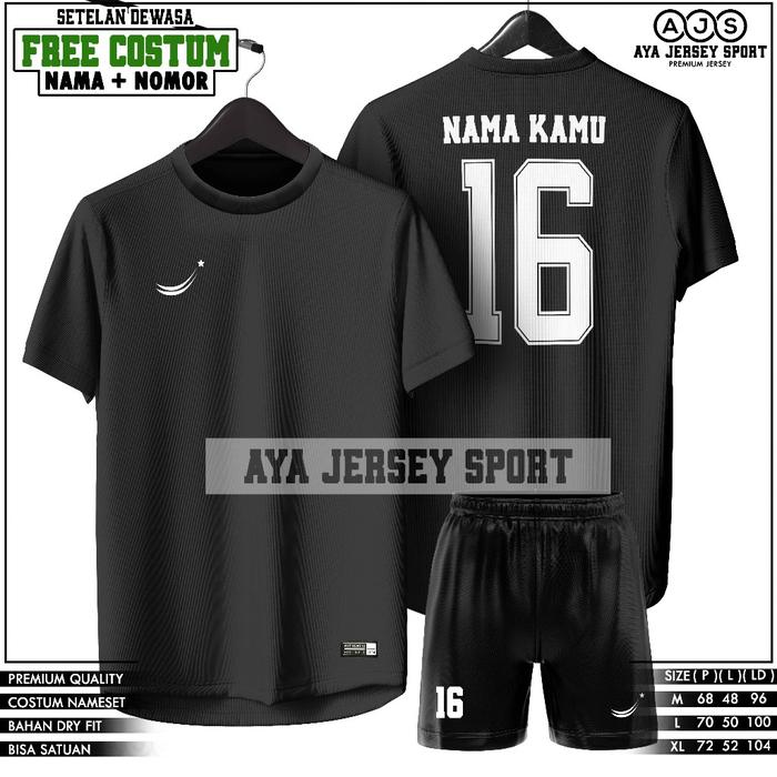 COD Sablon Nama Nomor Punggung Jersey UMBRO setelan dewasa Grade terbaru pria wanita costum jersey b