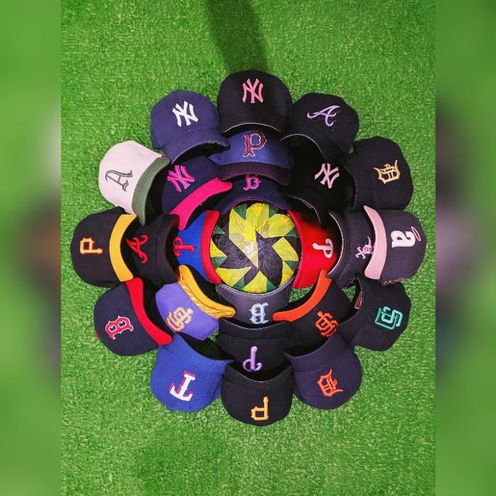 Topi MLB Build Up Size S-M / Topi Mlb Second Original 2nd / Topi MLB Bekas original