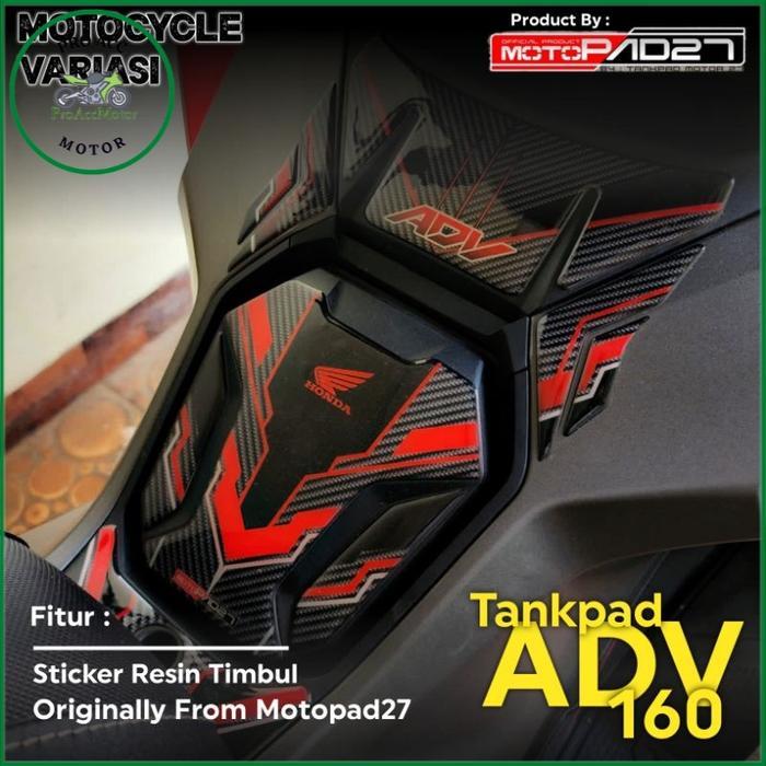 Stiker ADV 160 Stiker Tankpad ADV 160 Sticker Deckpad ADV 160 OSEAN