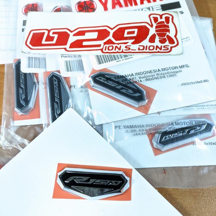 emblem 3d R15M yamaha r15M 2022 silver [NTS]